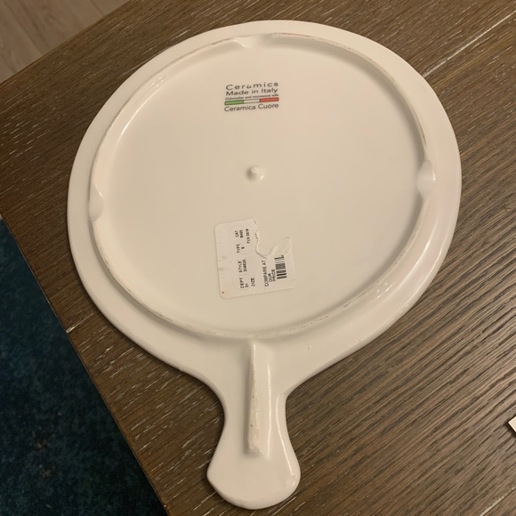 Ceramica Cuone (Ceramics Made in Italy) Dw/Micro Safe. Cheeseboard/serving - Picture 13 of 13